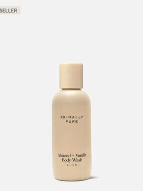 NWT Primally Pure Almond + Vanilla Body Wash (3.4 oz)